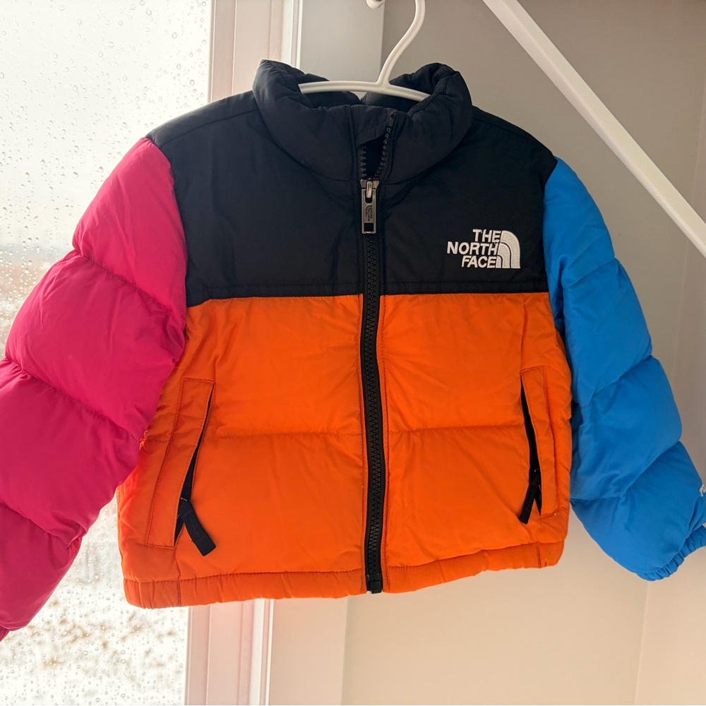 The North Face Colorblock Puffer Jacket